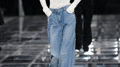 Giacca In Jeans Per Bambine Con Unicorno Ricamato E Maniche Scintillanti – Cotone/Poliestere, Per Autunno E Primavera, Taglie Da 3T A 10T - 3