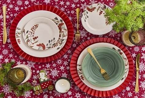 Servizio tavola Bacche Tognana 81 euro