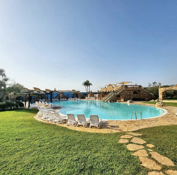 La piscina della tenuta