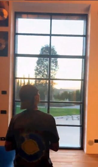 Lo studio immerso nel verde