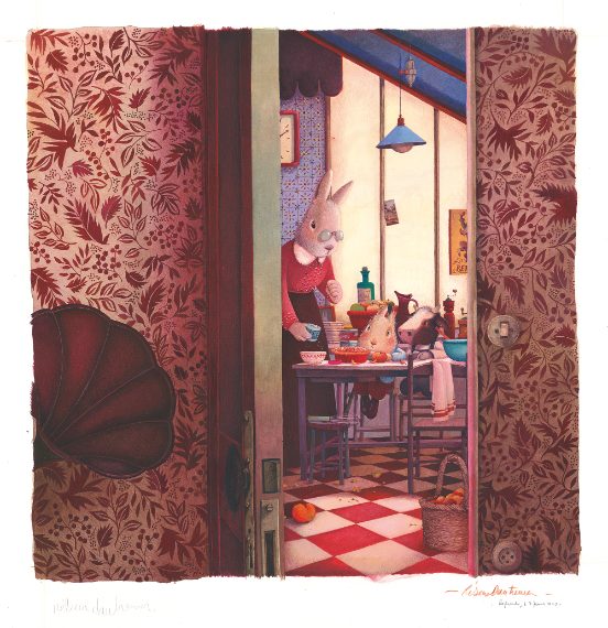 Illustrazione tratta dal libro "Une chose formidable" (che uscirà a ottobre per Rizzoli)