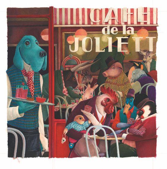 Illustrazione tratta dal libro "Une chose formidable" (uscirà a ottobre per Rizzoli)