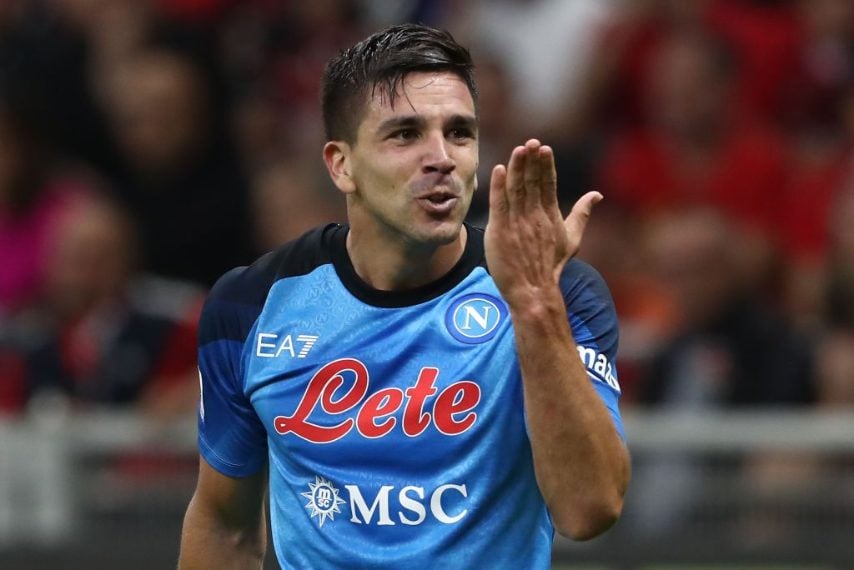 Simeone con un colpo di testa bellissimo non lascia scampo a Maignan e realizza il gol che vale tre punti pesantissimi.