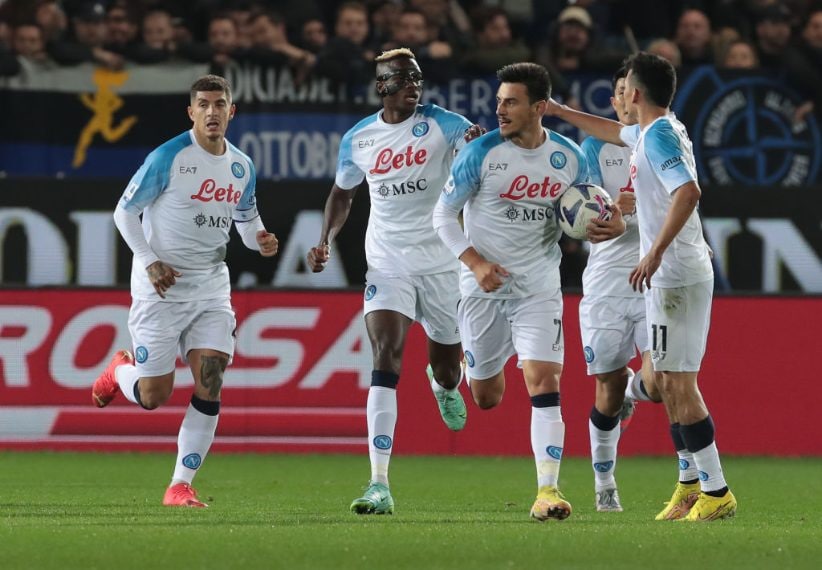 Segna prima Lookman, poi c'è l'immediato pareggio di Osimhen. Elmas firma il gol da tre punti.