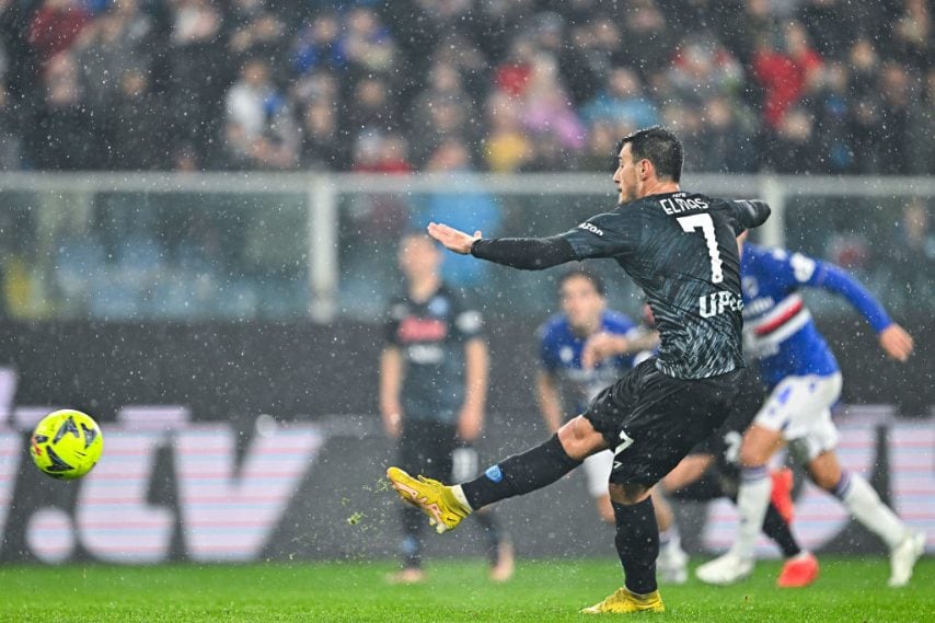 Nel finale Elmas ha il compito di calciare un rigore, e non sbaglia. Finisce 2-0.