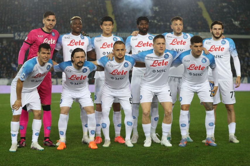 Titolarissimi in campo pure contro l'Empoli, uno di loro però, Mario Rui, viene espulso a metà ripresa.