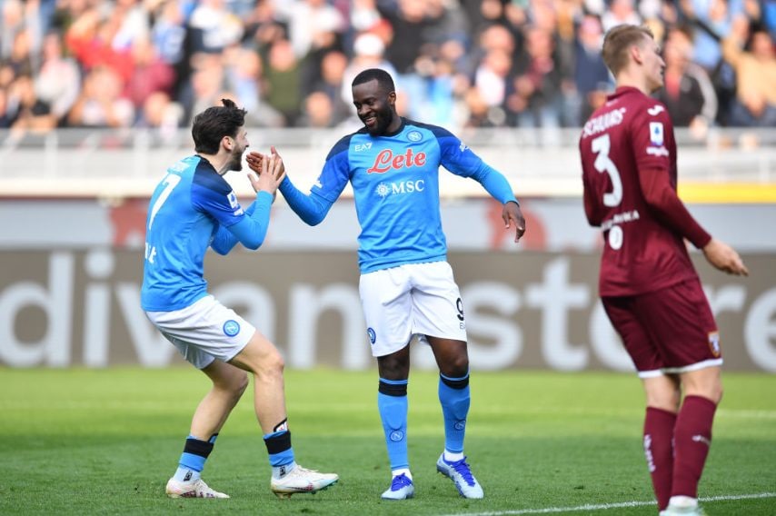 Con la partita chiusa, Spalletti fa rifiatare un paio di big. Entra pure Tanguy Ndombele e firma il gol dello 0-4.