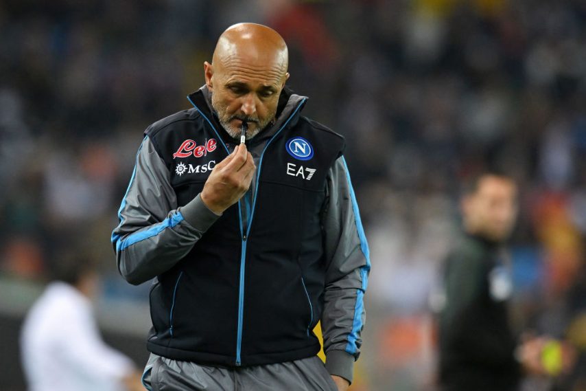 Spalletti aspetta il fischio finale, lo scudetto è a un passo, stavolta per davvero.