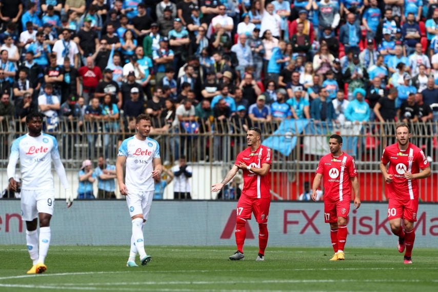 Dany Mota e Petagna decidono la sfida dell'U-Power Stadium, il Napoli ci prova, ma non riesce a superare mai Di Gregorio.