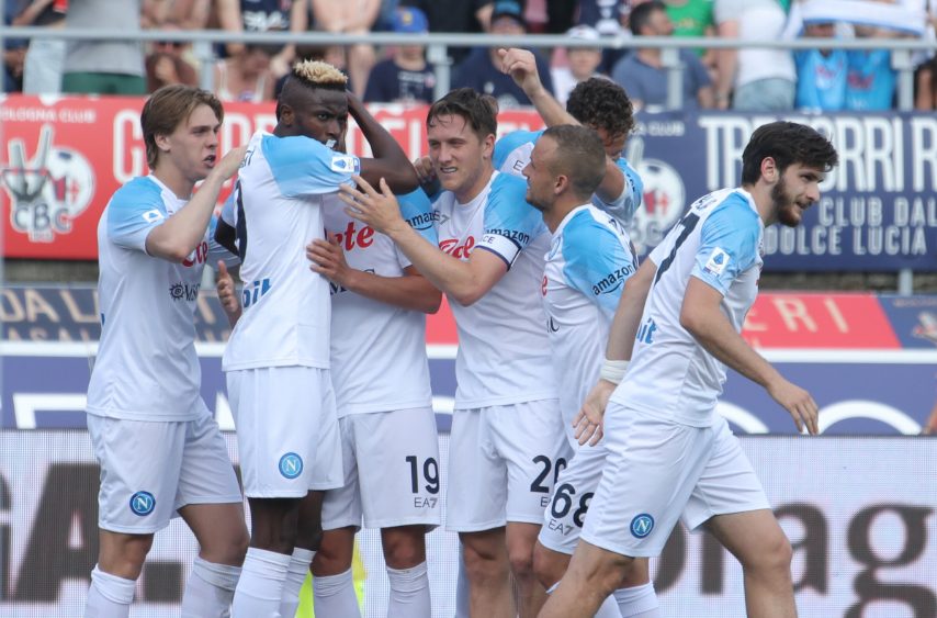 Una squadra splendida, sia in campo che fuori. Il Napoli di Spalletti ha fatto la storia del club.