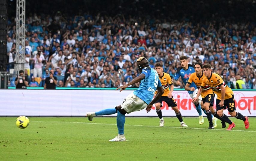 26° gol in campionato per Victor Osimhen, capocannoniere della Serie A 2022-2023, primo africano a riuscirci.