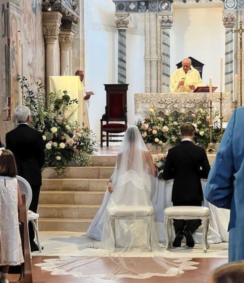 Nicoletta Manni in Giorgio Armani