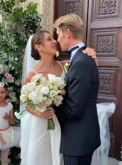 Nicoletta Manni in Giorgio Armani Privé