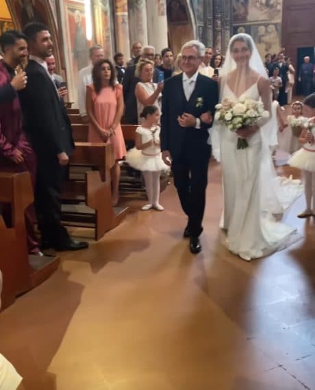 Nicoletta Manni in Giorgio Armani Privé