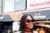 Naomi Campbell con occhiali Christian Louboutin Eyewear