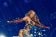 Beyoncé in Etro con stivali Santoni