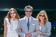 Patrick Dempsey, con la moglie Jillian e la figlia Talula, in Brunello Cucinelli