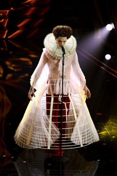 Achille Lauro in Gucci Sanremo 2021