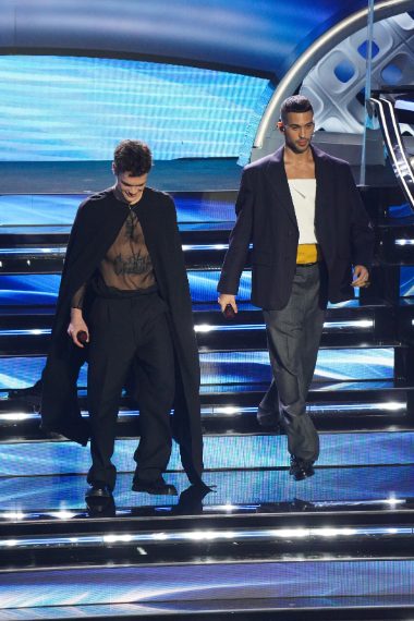 Blanco in Valentino, Mahmood in Prada Sanremo 2022