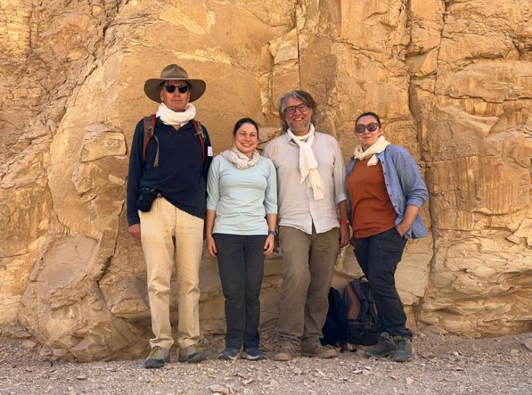 da sinistra: P. Litherland, E. Hallinan, G. Lucarini, L. Lombardi (foto: Hanan Mahmoud)