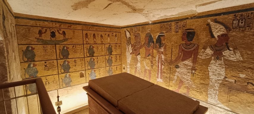 Foto dell'egittologo Francesco Tiradritti