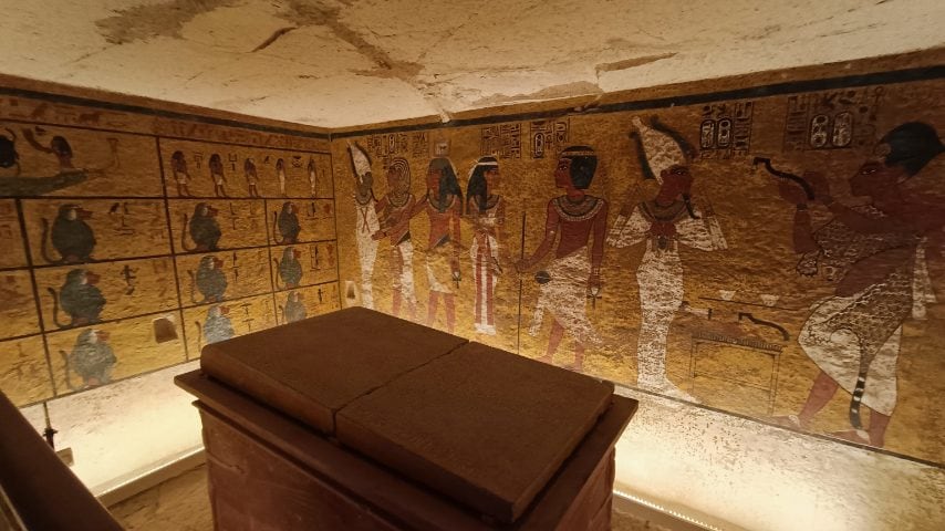 Foto dell'egittologo Francesco Tiradritti