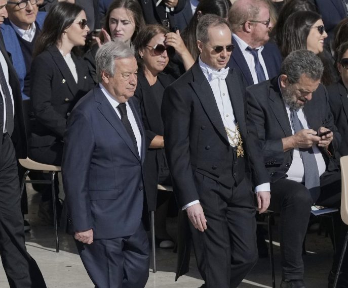 Il segretario delle Nazioni Unite Antonio Guterres