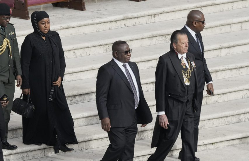 Il presidente della Sierra Leone Julius Maada Bio