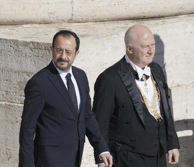 Il presidente cipriota Nikos Christodoulides