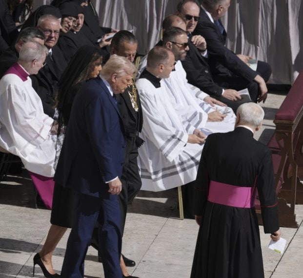 Il presidente degli Stati Uniti Donald Trump e la moglie Melania