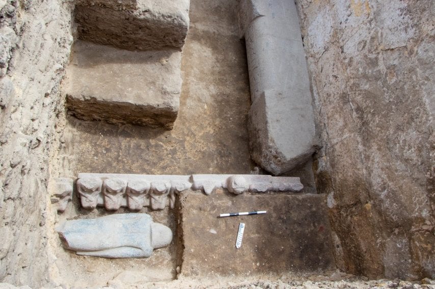 Foto via Fb del MoTa, Ministero del Turismo e delle Antichità egizia