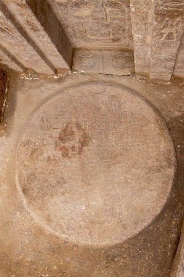 Foto via Fb del MoTa, Ministero del Turismo e delle Antichità egizia