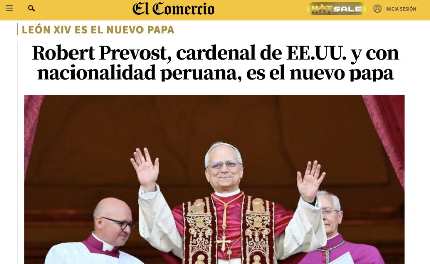 Il principale giornale peruviano El Comercio