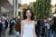 Matilda De Angelis in Calvin Klein custom made con borsa Roger Vivier