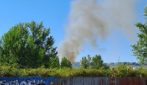 Incendio al Centro Direzionale di Napoli: nuovo rogo nell'area ex Nato