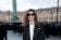 Chiara Mastroianni alla sfilata di Tom Ford con occhiali Tom Ford Eyewear