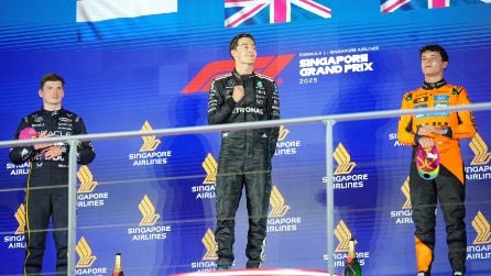 Formula 1, George Russell vince il GP Singapore