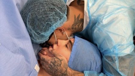 Le prime foto di Giulia De Lellis e Tony Effe con la figlia Priscilla Rapisarda
