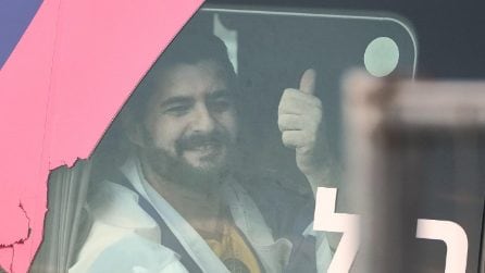 Le prime immagini di alcuni ostaggi israeliani rilasciati da Hamas