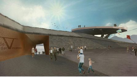 Il progetto del nuovo Molo San Vincenzo a Napoli
