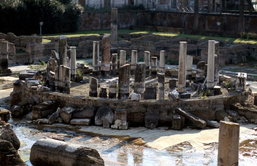 Nel 2010, le tracce d'acqua sono già poche, il suolo si è considerevolmente alzato in tre anni