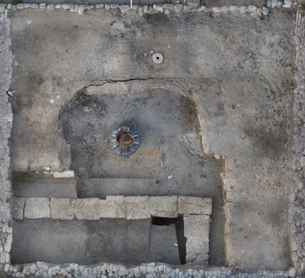 Parco archeologico di Sibari – Strutture di fondazione del tempio arcaico