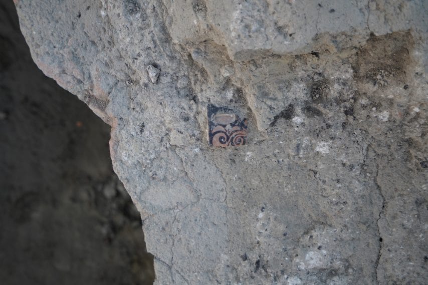 Parco archeologico di Sibari – Plateia A: preparazione del selciato di età tardo-classica