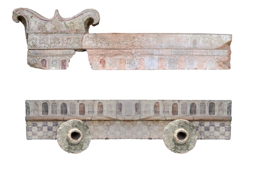 Parco archeologico di Sibari – Terrecotte architettoniche del tempio arcaico