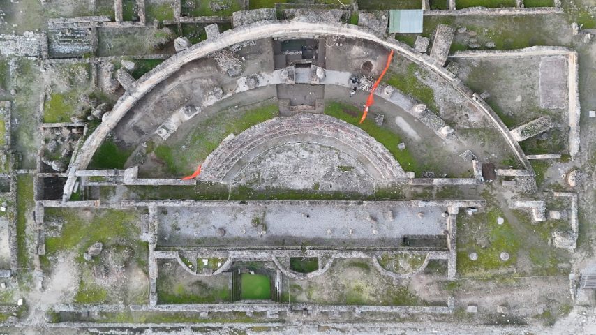 Parco archeologico di Sibari – Lo scavo del Teatro