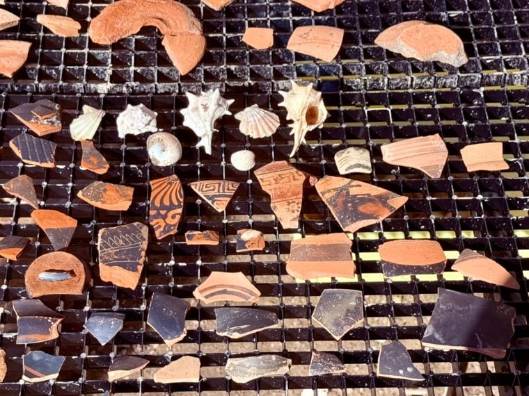 Parco archeologico di Sibari – Scavo del Teatro: ceramica