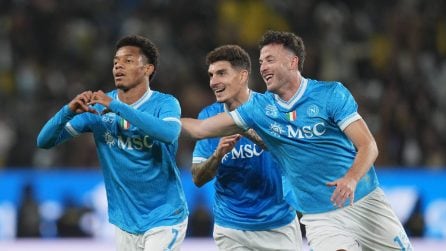 Supercoppa Italiana 2025, le immagini di Napoli-Bologna