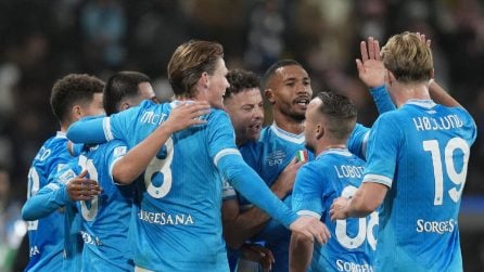 Supercoppa Italiana 2025, le immagini di Napoli-Bologna