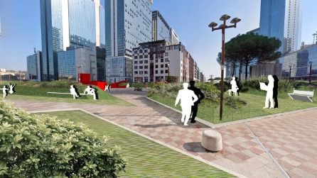 Come sarà il nuovo Centro Direzionale di Napoli, 80 milioni per rifarlo