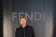Luca Marinelli alla sfilata haute couture di Fendi